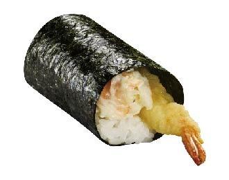 えび天手巻き(一貫)