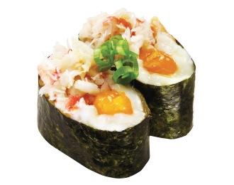 本ずわいユッケ軍艦