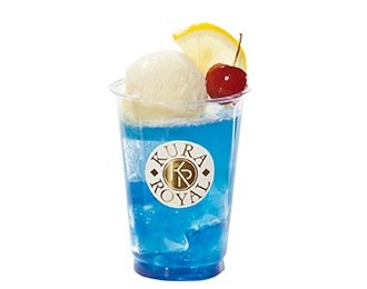 ブルーレモンクリームソーダ
