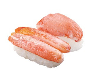 丸ズワイガニ二種盛り