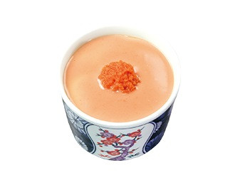 明太子クリーム茶碗蒸し
