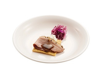 鴨のローストトリュフソース