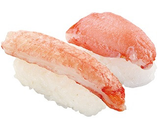 丸ズワイガニ二種盛り