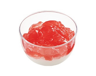 ヨーグルトムースゼリー（いちご風味）