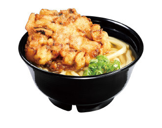 海鮮かき揚げうどん