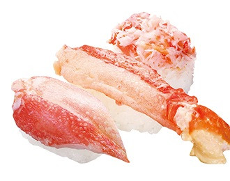 かに三種盛り