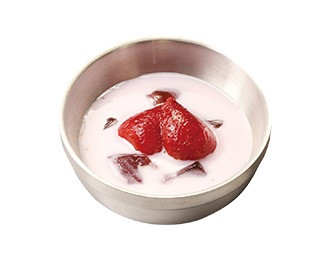 いちごミルクゼリー