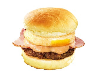 【無添】くら月見バーガー