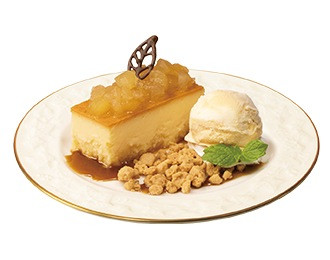 きゃらめるりんごチーズケーキ