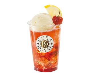 ストロベリークリームソーダ