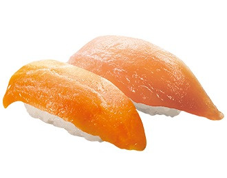 サーモン・熟成びんちょうまぐろ