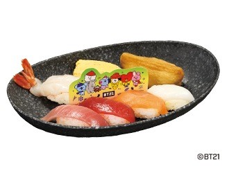 BT21 7種のSUSHIセット
