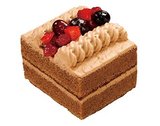 チョコベリーケーキ