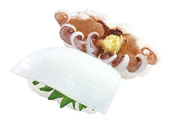 大葉甲いか二種盛り