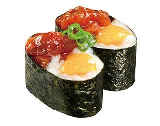 国産天然 ぶりユッケ軍艦