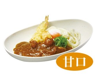 すしやのシャリカレーうどん(甘口)