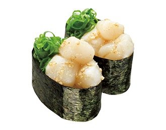 貝柱ねぎ塩軍艦