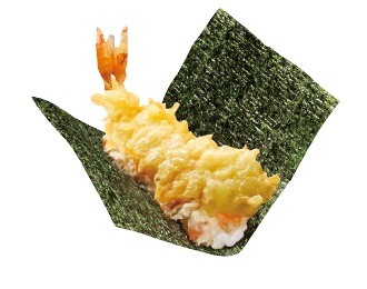 【巻きたて】えび天手巻き(一貫)