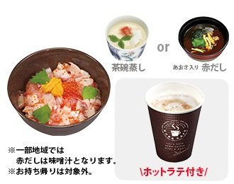 旬の海鮮丼 コロナに打ち勝とう!セット