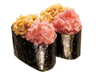まぐろ納豆軍艦