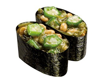 おくら納豆軍艦