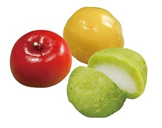 和菓子三種