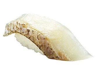 絆 真鯛塩〆炙り(一貫)