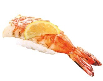 あぶり肉厚えび(一貫)