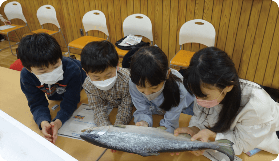 子供たちの学習の様子