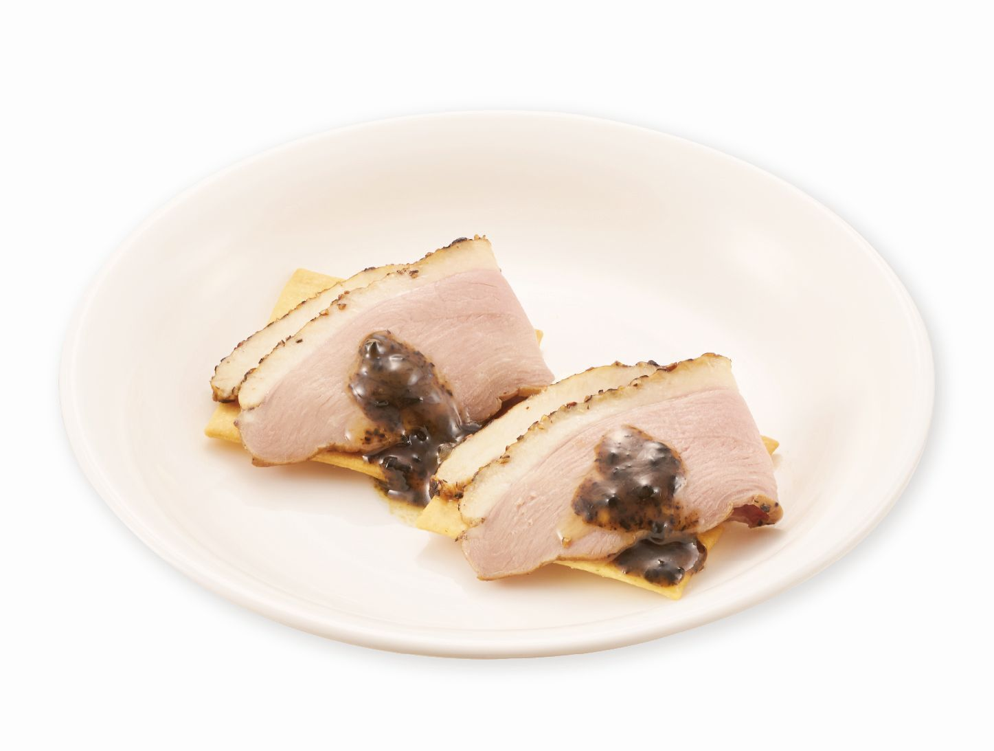 世界の食べ比べAセット　鴨のロースト　トリュフソース.png