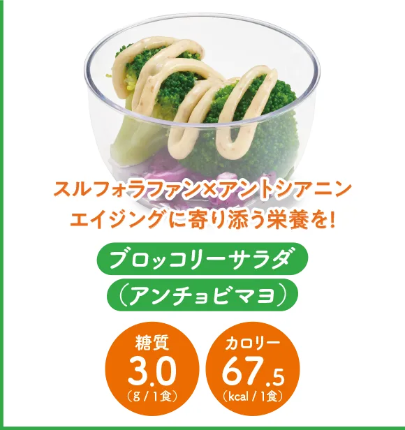 ブロッコリーサラダ(アンチョビマヨ)