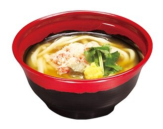 本ずわいがに あんかけうどん