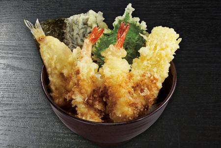 人気の丼商品がお値打ち価格330円にプライスダウン 「7種の魚介だれ すしやの天丼」「イベリコ豚丼」