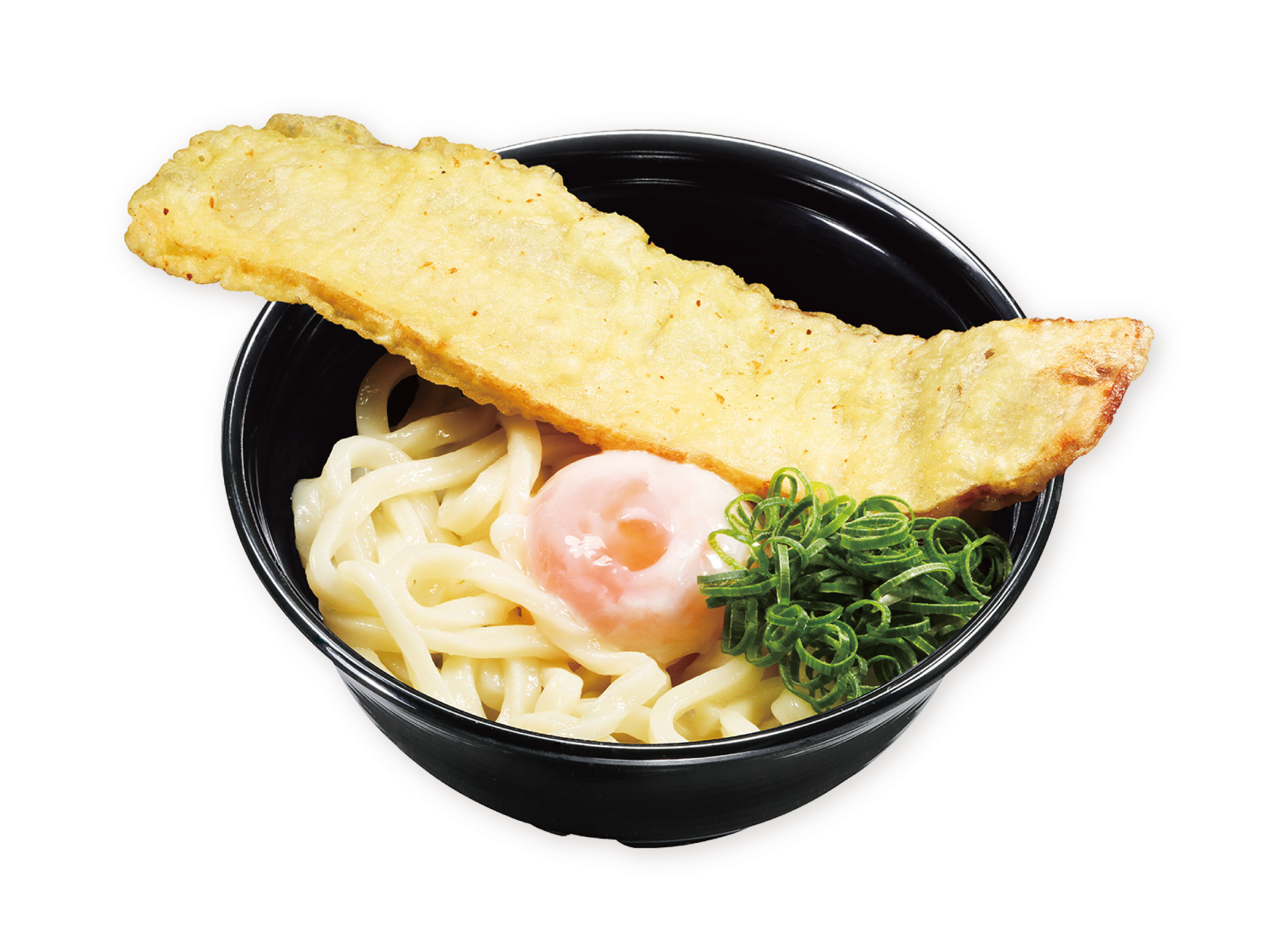 ベーコン天釜玉うどん---上.jpg