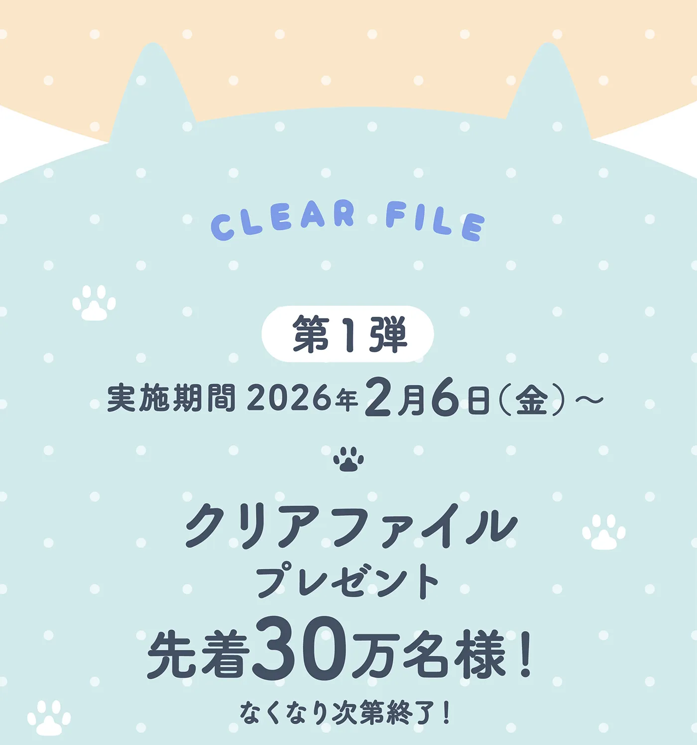 第１弾クリアファイル