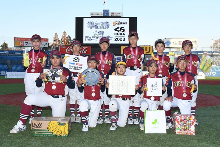 【準優勝】大崎ジュニアドラゴン（東北第一代表・宮城県）