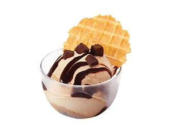 別腹ちょこっとザクザクチョコパフェ