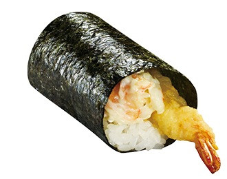 えび天手巻き(一貫)