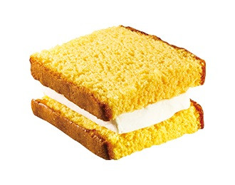 長崎名物カステラアイスサンド